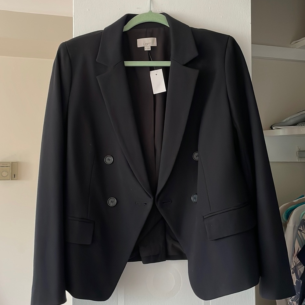 Ann Taylor LOFT black Blazer, Size 8